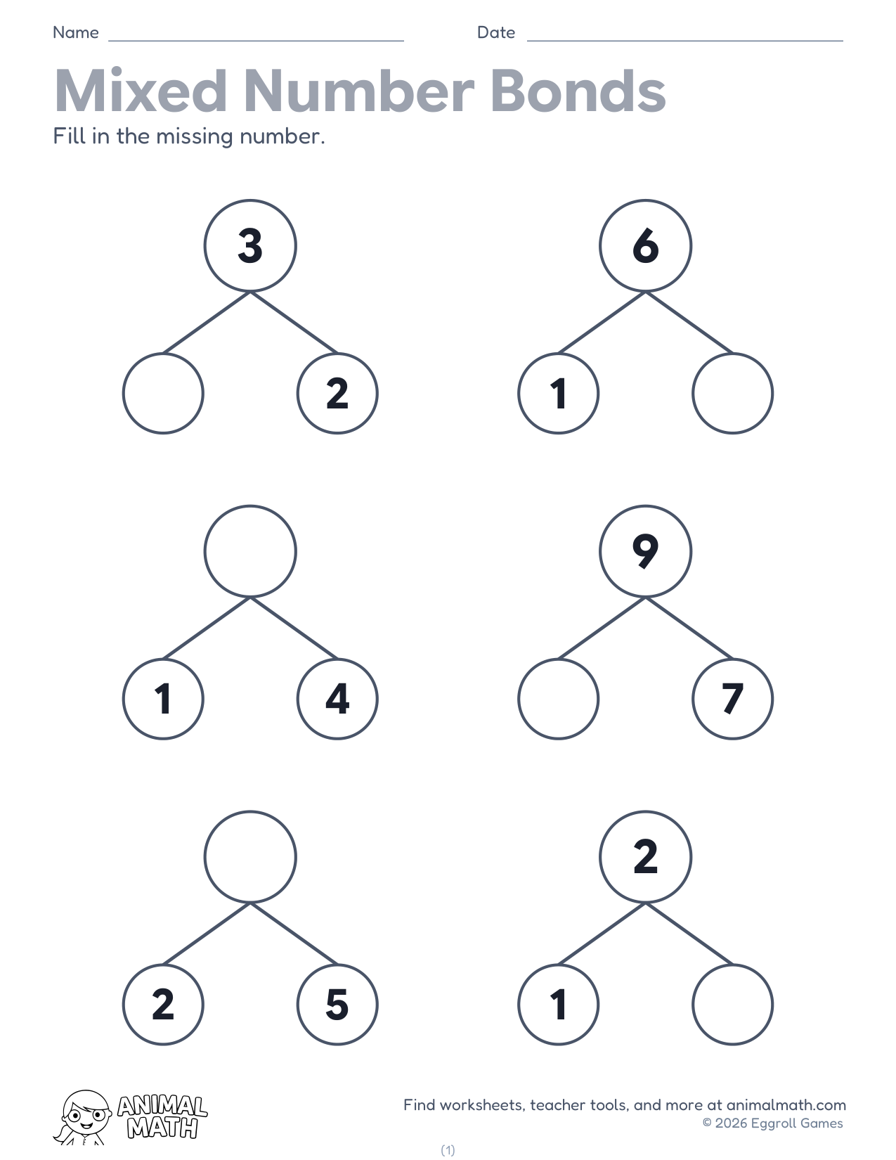 Number Bonds to 10 preview